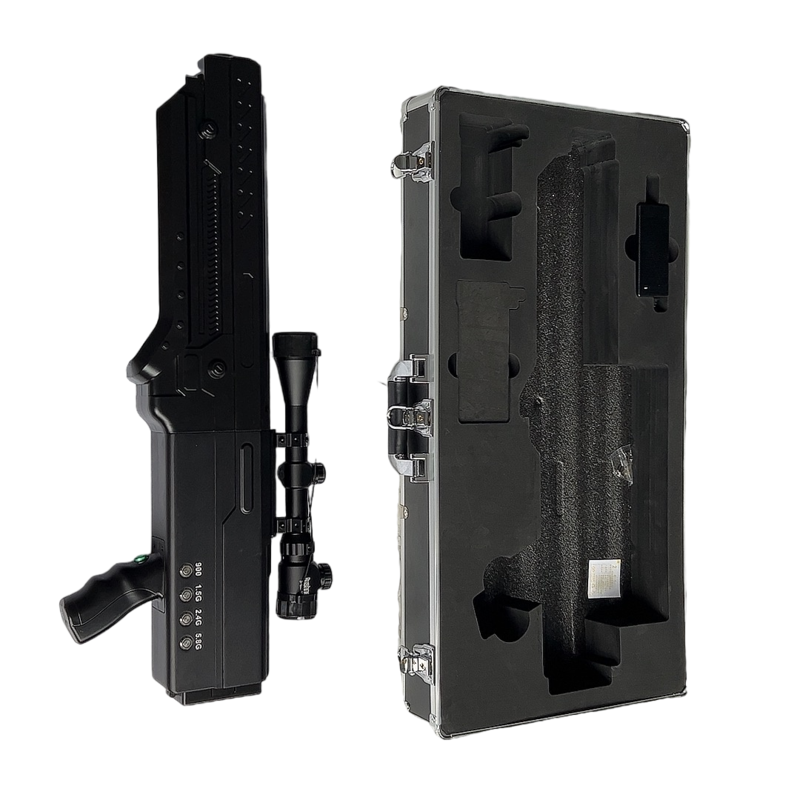  潜江手持便携式枪型低空防御反制四通道A型